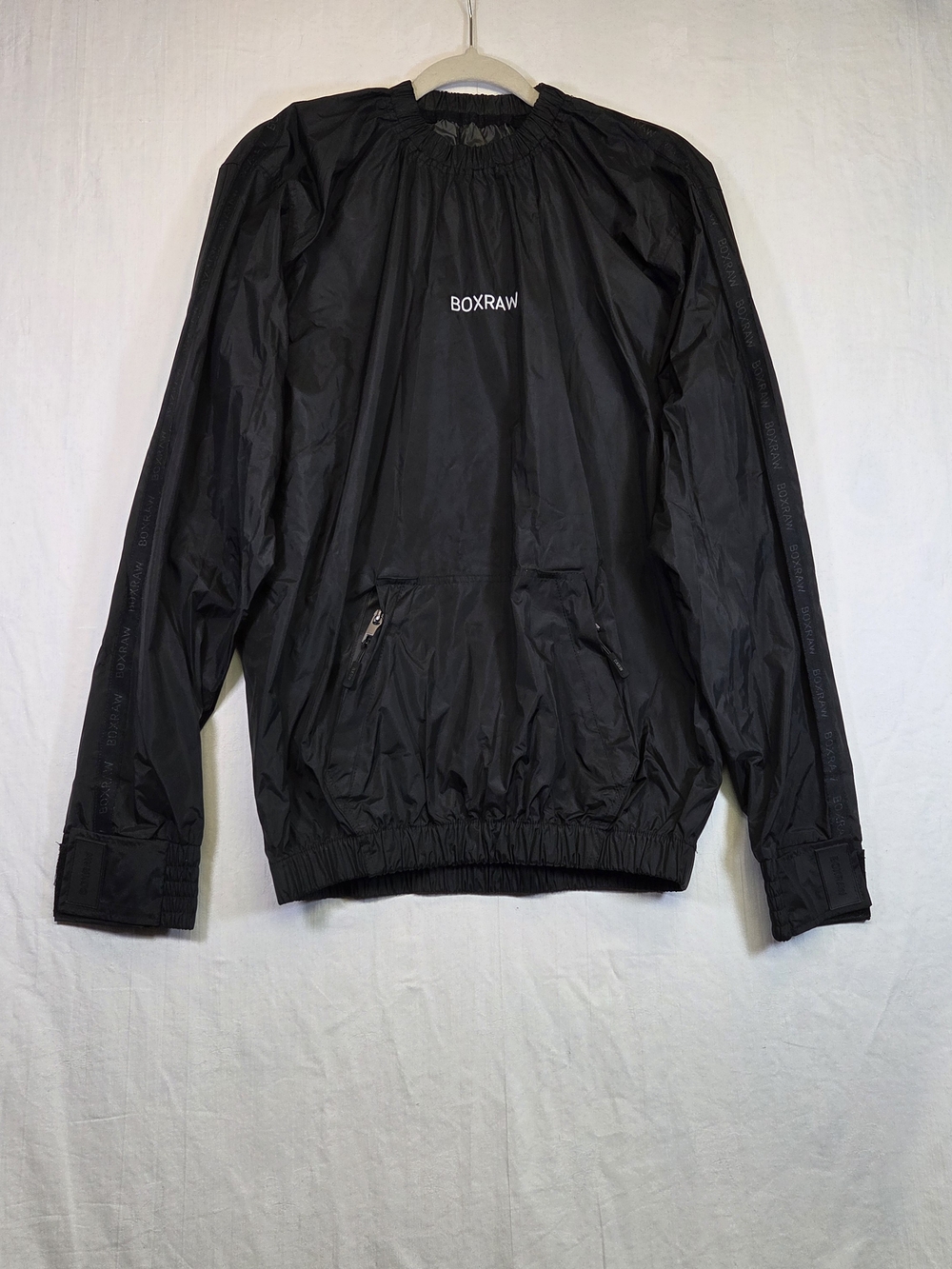 BOXRAW Black Sauna Suit Boxing Training Jacket Men’s Large. #0359